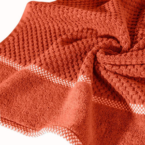 Ręcznik Kąpielowy Caleb (09) 70 x 140 Pomarańczowy