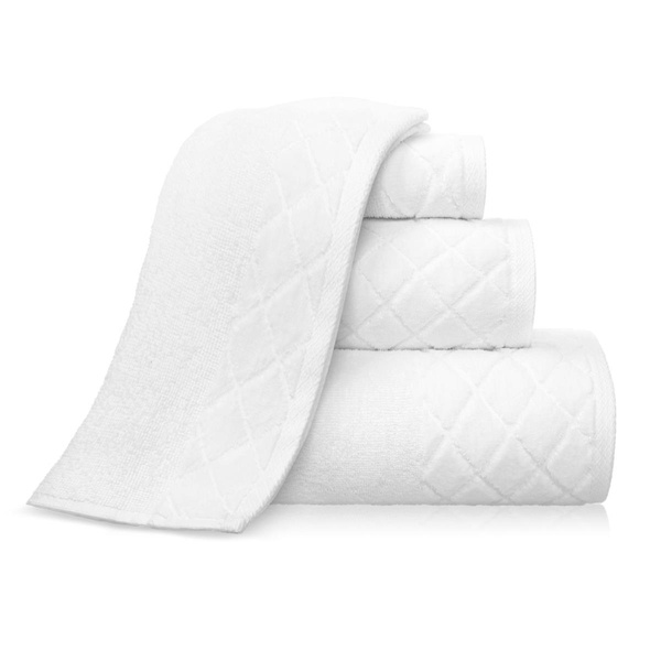Ręcznik 30 x 30 Bawełna Silky 500 g/m2 Biały