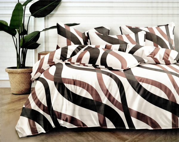 Pościel 200 x 220 3cz Satynowa Dalwin 1031