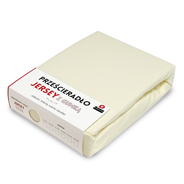 Prześcieradło 200 x 220 Jersey z Gumką Gaja 03