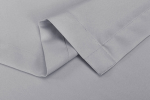 Tablecloth 140x260 Stainproof Classic Elegant Gray