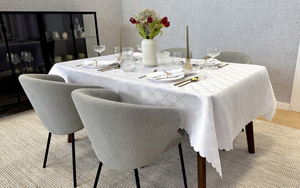 Decorative Tablecloth 160 x 240 Jacquard Camille 01