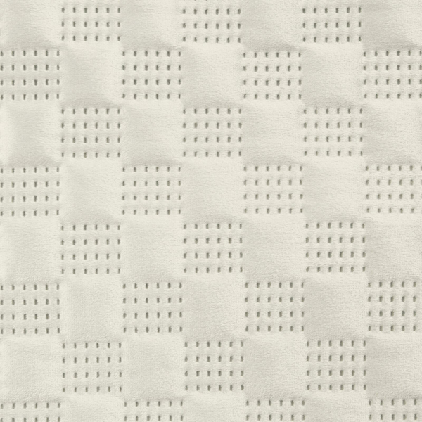 Narzuta 200 x 220 Pikowana Welurowa Sofia4 Krem