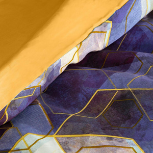 Bedding Set 160 x 200 3pc Vitrage Cotton