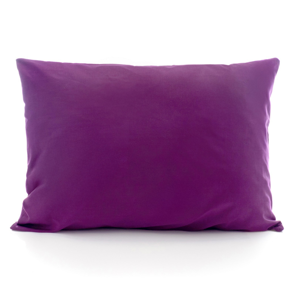 Poszewka Bawełna 50 x 70 Jednolita Ola Śliwka Fiolet