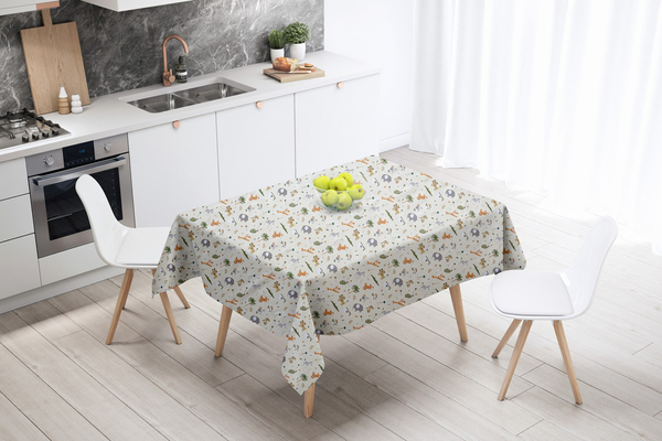 Tablecloth 140 cm Decorative by the Meter Lena 16
