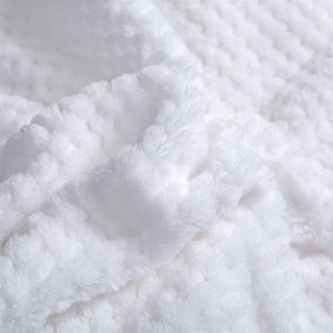 Blanket 150 x 200 Microfiber Lamb Sherpa White