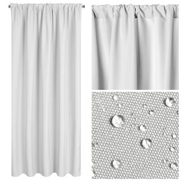 Zasłona 155 x 200 Ogrodowa Garden 01B