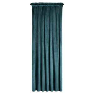 Zasłona 140 x 270 Dekoracyjna Welwet Melanie C.Niebieski