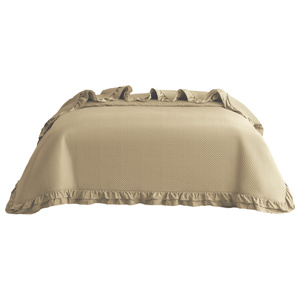 Quilted Bedspread 220 x 240 with Ruffle Rosella 09