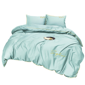 Bedding 160 x 200 4pcs with Areta 09 Embroidery