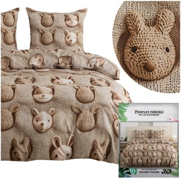 Pościel 160 x 200 3cz Satynowa Maria 3290