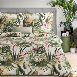 Bedding 160 x 200 3 pcs Cotton Satin Spring 43