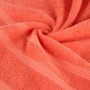 Towel 70 x 140 Bath Frotte Milo 15 Coral