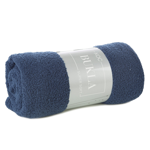 Blanket 70 x 160 Microfiber Boucle Bukla Pomegranate