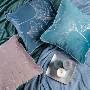 Fres2 Decorative 45 x 45 pillowcase Turquoise