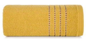 Ręcznik Kąpielowy Fiore (10) 70 x 140 Musztardowy
