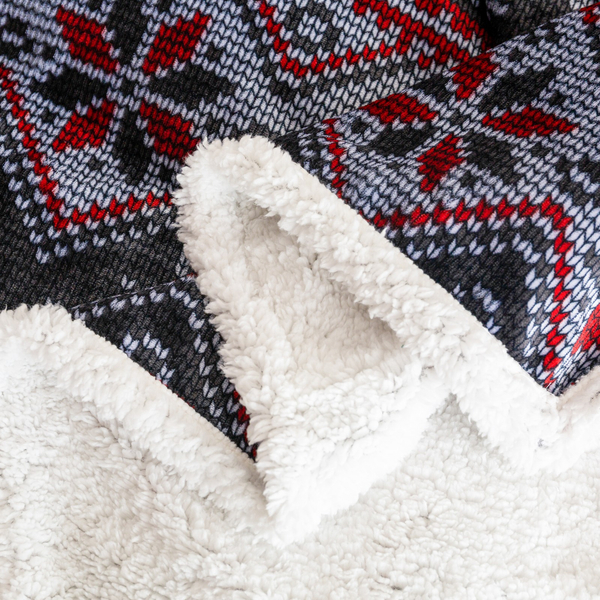 Koc 200 x 220 Mikrofibra Świąteczna Hayat 102