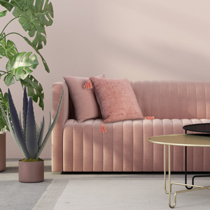 Poszewka 45 x 45 Dekoracyjna Avinion 2 Pudrowy