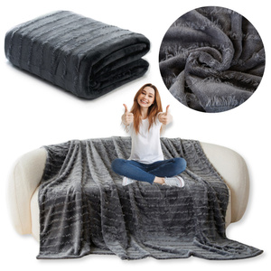 Blanket 160 x 200 Microfiber Embossed Yolanda 02