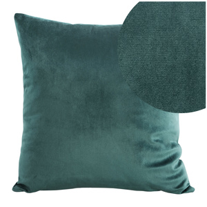 Pierre Velvet Pillowcase 40 x 40 Dark Turquoise