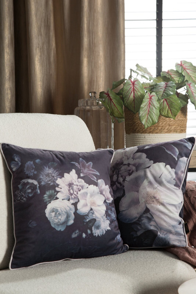 Poszewka 45 x 45 Dekoracyjna Velvet 133 Czar+Fiol