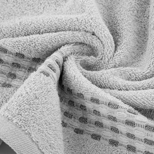 70 x 140 Terry Bath Towel Riva 04 Silver