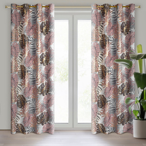 Curtain 140 x 250 Decorative Corfu Pude Splits