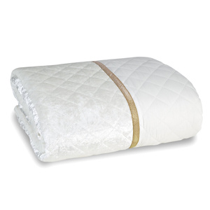 Bedspread 220 x 240 Decorative Kristin White