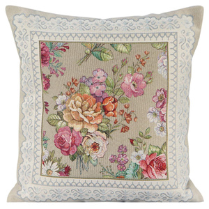 45 x 45 Decorative Tapestry Pillowcase 1175 Olive