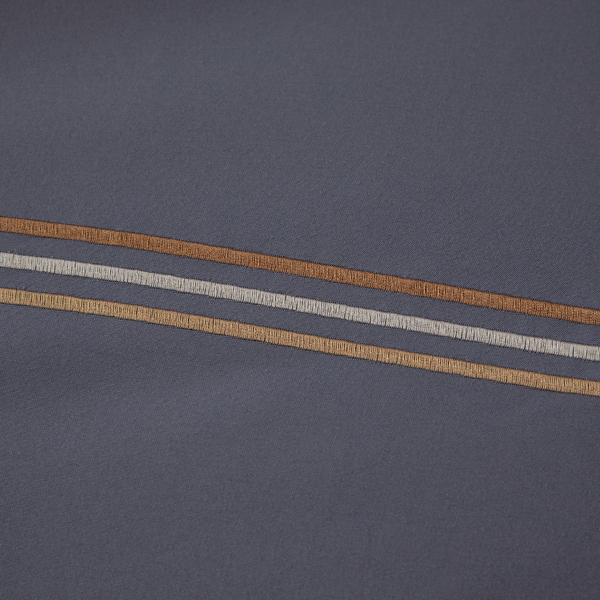 Pościel 200 x 220 3cz Gładka Z Haftem Lumera 12