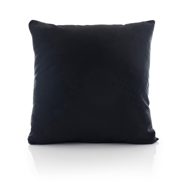 Poszewka Bawełna 45 x 45 Jednolita Ola Czarna Black