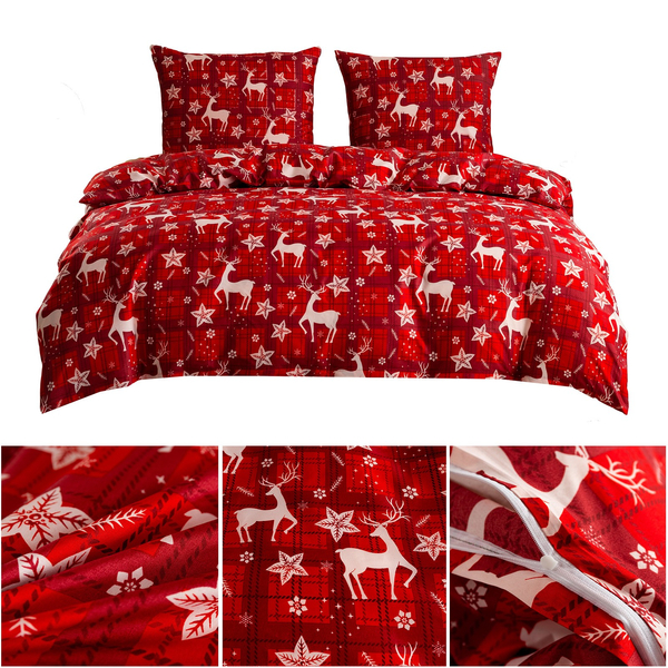 Pościel 220 x 200 3cz Gładka Eusebia Home 20