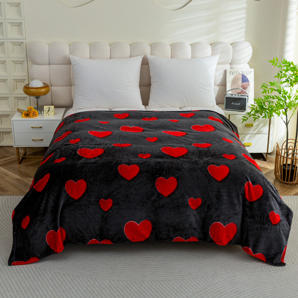 Koc 160 x 200 Mikrofibra Gładka Inger 09