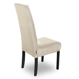 Velvet Chair Cover 35x55x30 Pokr04 Cream