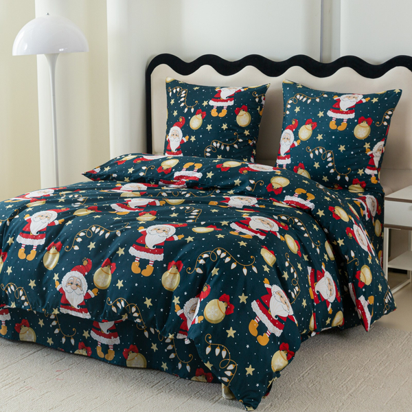 Pościel 220 x 200 3cz Gładka Eusebia Home 17