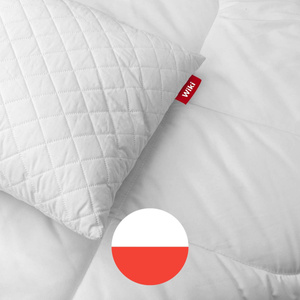 Pillow 60 x 80 Quilted Granulate with Zipper Wiki