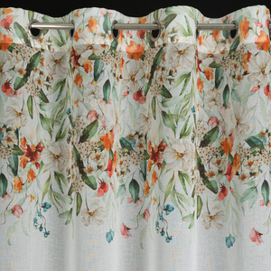 Zasłona 140 x 250 Dekoracyjna Przelotki Lora Bi+Zi