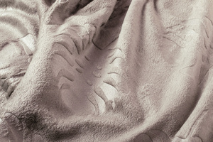 Blanket 200 x 220 Microfiber Stamped Ardea Leaf 10