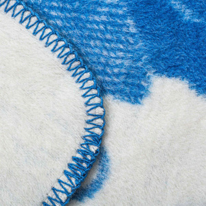 Blanket 75 x 110 Cotton-Acrylic Doggie Blue