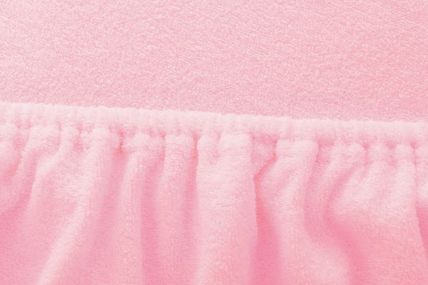 Terry sheet with elastic 006_D Pink 200x220