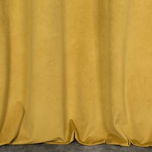 Curtain 140 x 250 Decorative Velvet Milo Honey