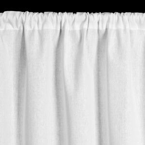 Decorative Curtain Vince On Tape 60 x 150 White