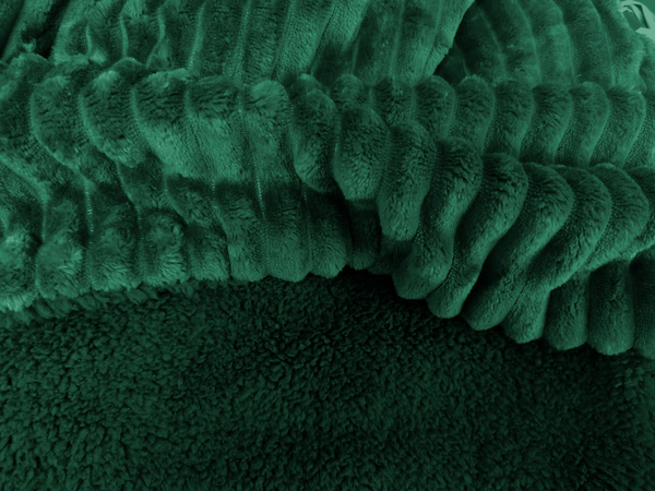 Bedspread 200 x 220 Double-sided Capri Dark Green