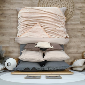 Koc 160 x 200 Akrylowy Jednolity Ciepły Yasemin 06