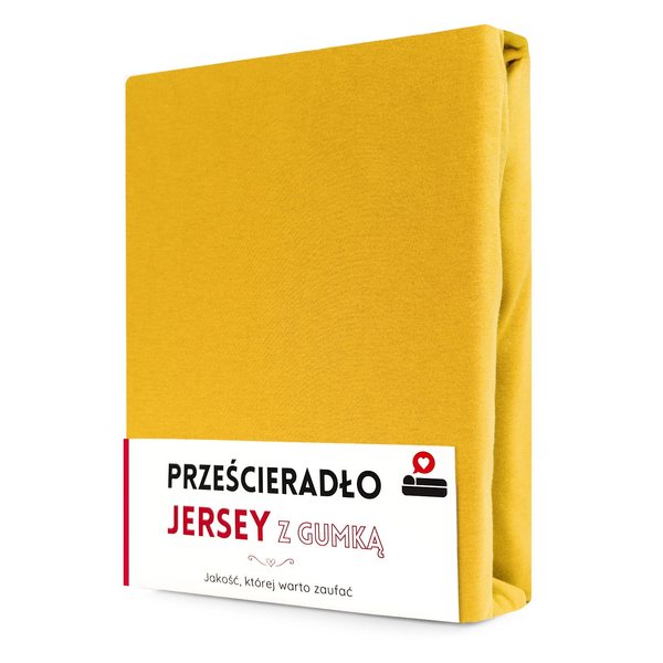 Prześcieradło 80 x 180 Jersey z Gumką Gaja 41