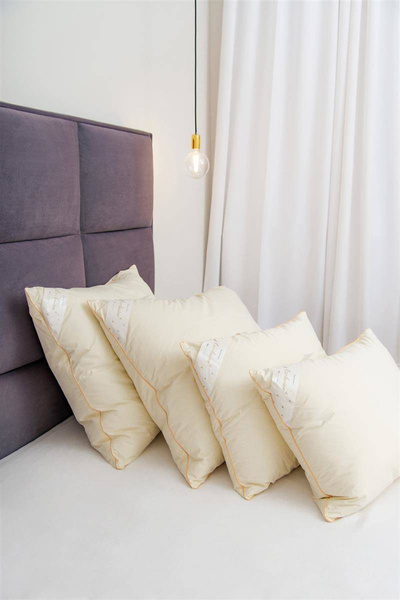 Poduszka 70 x 80 Natural Classic Basic Biel