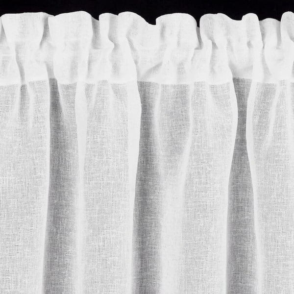 Curtain 60 x 150 Decorative Ready Helia White+Yellow