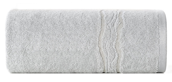 Ręcznik 70 x 140 Kąpielowy Frotte Karin 04 Srebrny