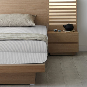 Prześcieradło 100 x 200 Żakardowe z Gumką Biały